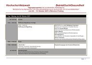Hochschul-Netzwerk BetriebSuchtGesundheit - Carl von Ossietzky ...
