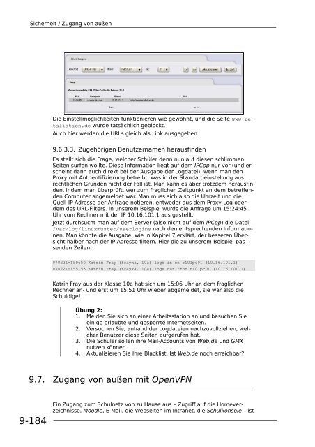 Basiskurs paedML® Linux - Lehrerfortbildungsserver Baden ...