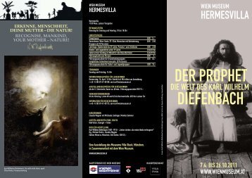 Ausstellungsfolder als Pdf-Download - Wien Museum