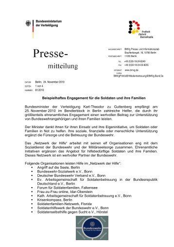 Das Netzwerk der Hilfe ( PDF , 47,4 kB - Bundesministerium der ...