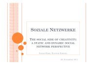 Soziale Netzwerke (Präsentation: Sarah Herz - Im.uni-jena.de