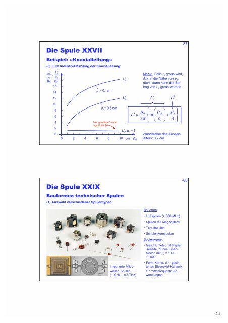 Grundlagen der Elektrotechnik 2 (GET 2) - Allgemeine und ...