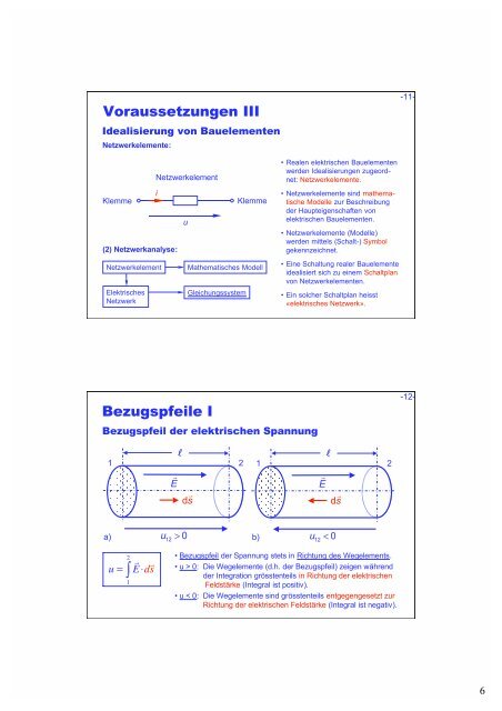 Grundlagen der Elektrotechnik 2 (GET 2) - Allgemeine und ...