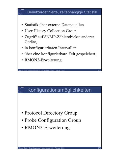 Grundlagen der Netzwerktechnik Teil I: Kommunikation - GWDG