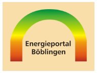 Das Energieportal Böblingen - ein Energieberater Netzwerk