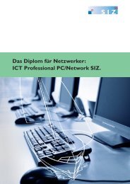 Das Diplom für Netzwerker: ICT Professional PC/Network SIZ.