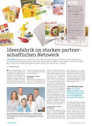 Ideenfabrik im starken partner- schaftlichen Netzwerk