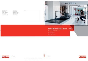 Keittiötuotteet 2012 - 2013(10.05 MB, PDF) - Franke