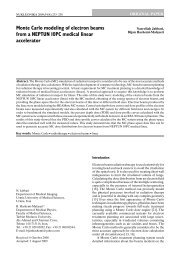 Monte Carlo modeling of electron beams from a NEPTUN 10PC ...