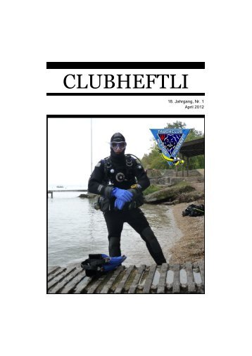 Clubheft 1 / 2012 - Tauchclub Neptun