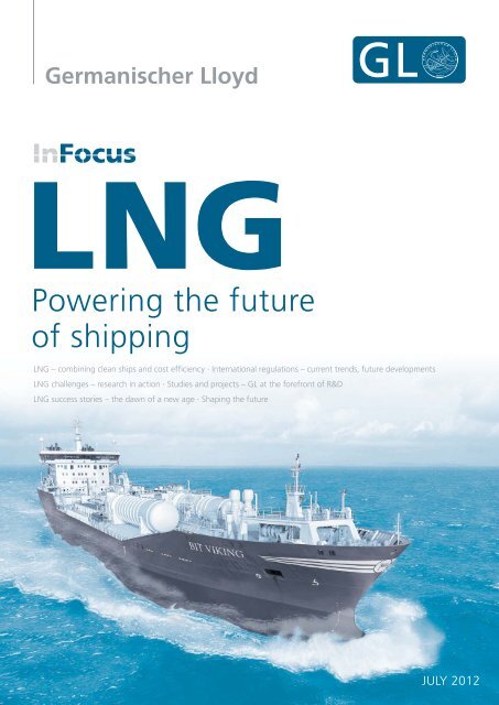 LNG — Powering the future of shipping - Germanischer Lloyd