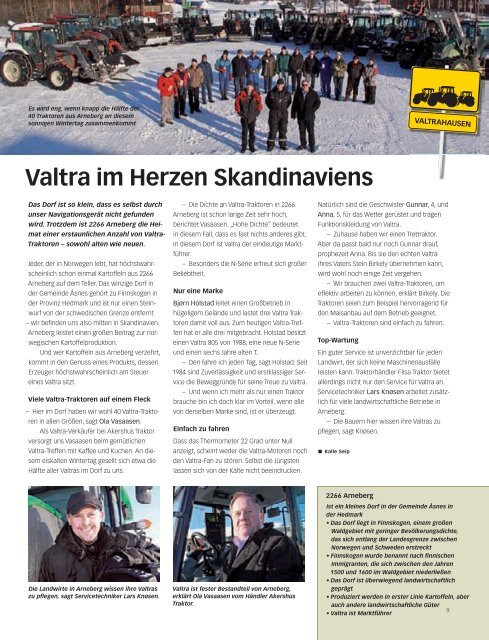 1000 Stunden in 6 Wochen! - Valtra