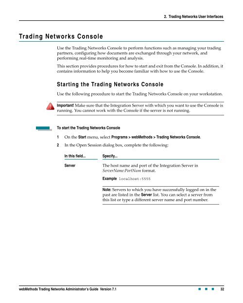 How Trading Network Works In Webmethods