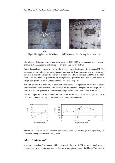 New Materials for the Rehabilitation of Cultural Heritage - Czech ...