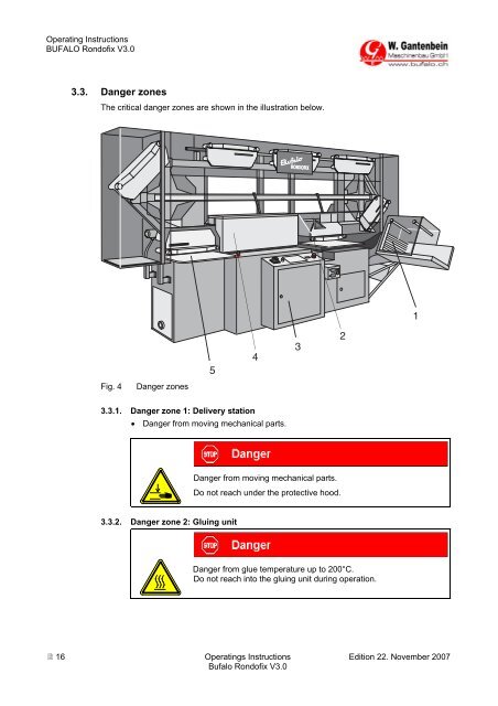 Operating Instructions, complete - W. Gantenbein GmbH