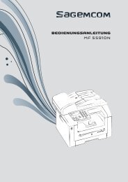 Sagemcom Bedienungsanleitung Multifunktionsgerät MF5591dn