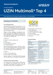 UZIN Multimoll® Top 4 - Uzin Utz AG