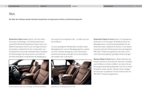 Broschüre der S-Klasse herunterladen (PDF) - Mercedes-Benz ...