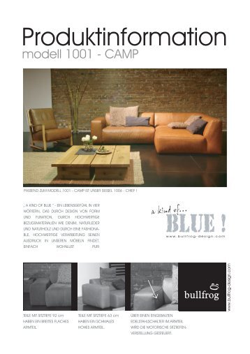 Produktblatt bullfrog CAMP 1001 PDF