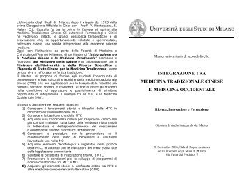 integrazione tra medicina tradizionale cinese e medicina occidentale