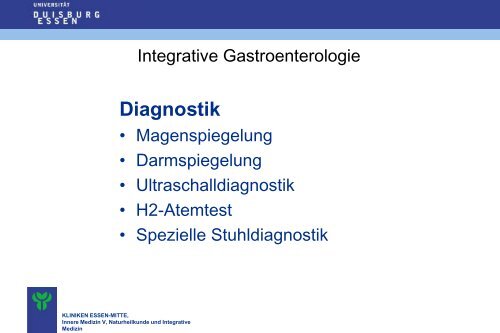 Integrative Gastroenterologie - Natur und Medizin e.V.