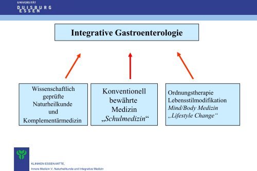 Integrative Gastroenterologie - Natur und Medizin e.V.