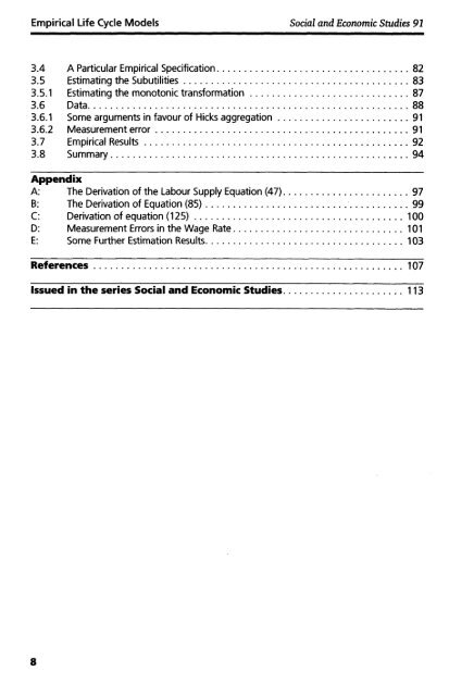 Empirical life cycle models of labour supply and - Statistisk sentralbyrå