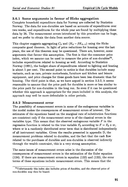 Empirical life cycle models of labour supply and - Statistisk sentralbyrå