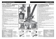 BEDIENUNGSANLEITUNG MODE D'EMPLOI - Bösch Maschinenbau