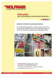 Informationen - Wolfmair