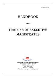 Model Proceeding - Administrative Training Institute