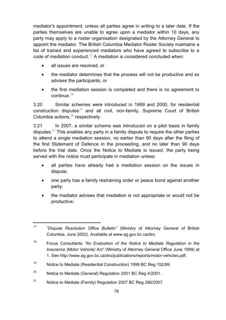 Consultation Paper on Alternative Dispute Resolution - Law Reform ...