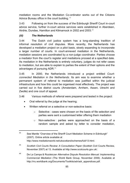 Consultation Paper on Alternative Dispute Resolution - Law Reform ...