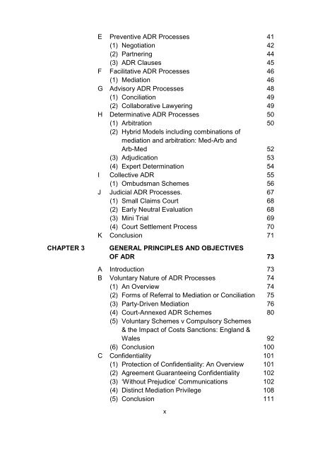 Consultation Paper on Alternative Dispute Resolution - Law Reform ...