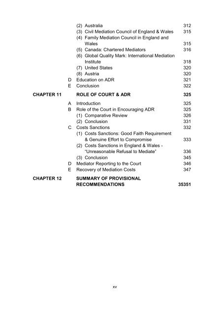 Consultation Paper on Alternative Dispute Resolution - Law Reform ...