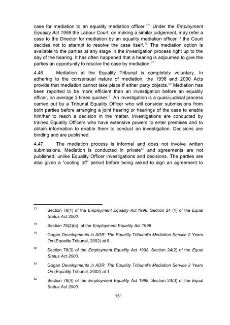 Consultation Paper on Alternative Dispute Resolution - Law Reform ...