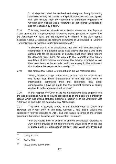 Consultation Paper on Alternative Dispute Resolution - Law Reform ...