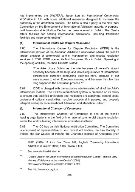 Consultation Paper on Alternative Dispute Resolution - Law Reform ...