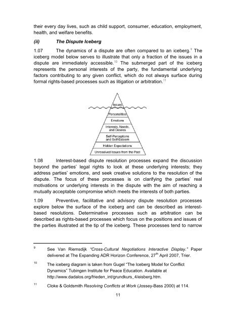 Consultation Paper on Alternative Dispute Resolution - Law Reform ...