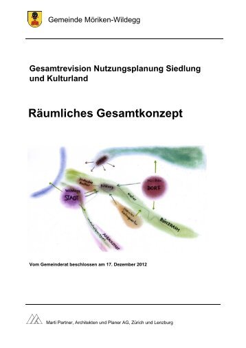 Räumliches Gesamtkonzept - Gemeinde Möriken-Wildegg