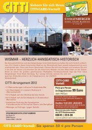Wismar / Teschow - Sie sparen - CITTI-Markt