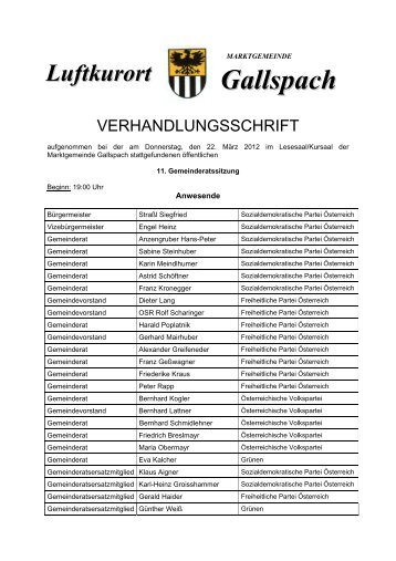 11. GR-Protokoll_22.03.2012 - Gallspach