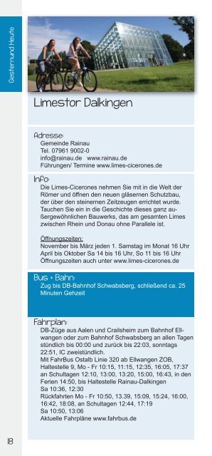 Unterwegs mit Bus und Bahn - OstalbMobil