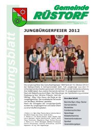 Gemeindezeitung 04/2012 - Gemeinde Rüstorf