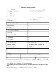 Gemeindevertretung Hohenfelde in Hohenfelde, Alte Schule 1. BM ...