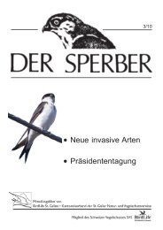 Sperber 3/10 - St.Galler Natur