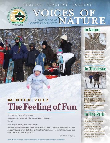 The Feeling of Fun - Geauga Park District