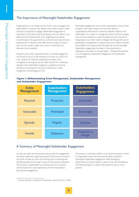 Stakeholder Engagement - Cranfield School of Management ...