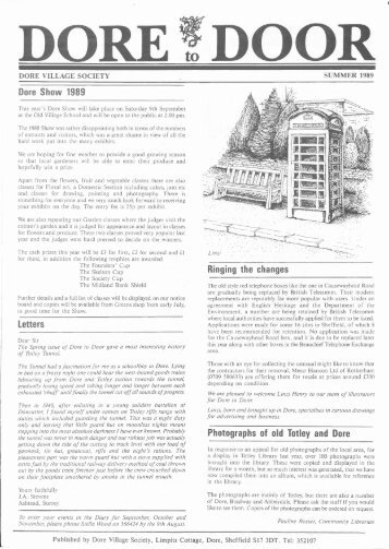 Edition 14 - Summer 1989 - Open Dore