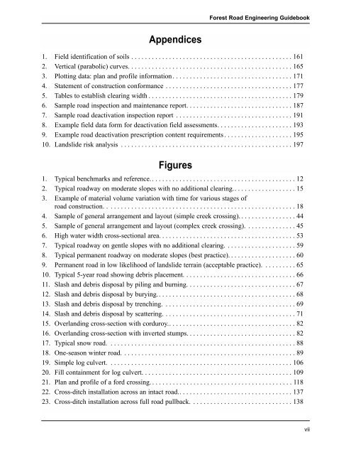 Forest Road Engineering Guidebook - Ministry of Forests